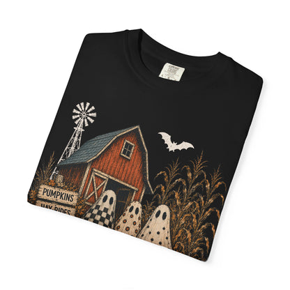 Halloween Graphic tee Unisex Garment-Dyed T-shirt