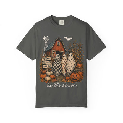 Halloween Graphic tee Unisex Garment-Dyed T-shirt