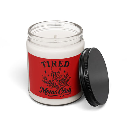 Tired Moms Club Scented Soy Candle — 9oz Comfort & Relaxation Gift