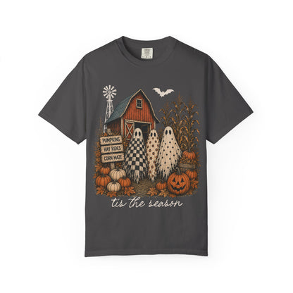 Halloween Graphic tee Unisex Garment-Dyed T-shirt