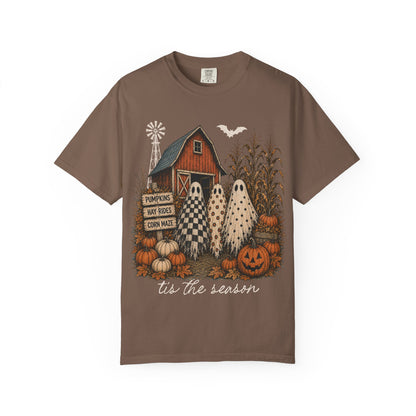 Halloween Graphic tee Unisex Garment-Dyed T-shirt