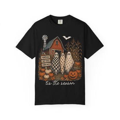 Halloween Graphic tee Unisex Garment-Dyed T-shirt