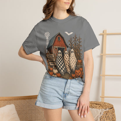 Halloween Graphic tee Unisex Garment-Dyed T-shirt