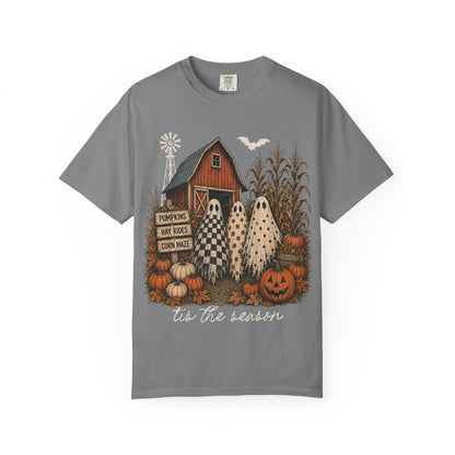 Halloween Graphic tee Unisex Garment-Dyed T-shirt