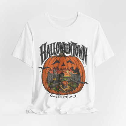Halloweentown Pumpkin Graphic Tee — "Halloweentown" EST. 1993 Halloween T‑Shirt